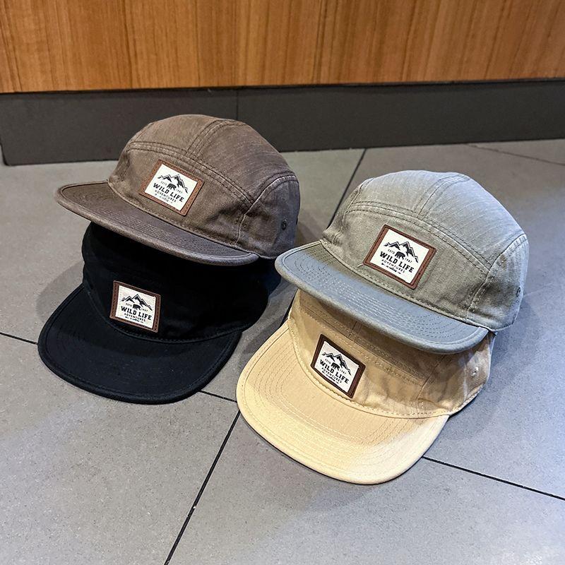 Mũ Năm Mảnh Phong Cách Cổ Điển Mỹ Dành Cho Nam Và Nữ Thời Trang Hip Hop Đường Phố Mũ Chống Nắng Ván Trượt Ins Mũ Lưỡi Trai Vành Phẳng Dễ Phối Đồ Thường Ngày 1364 Người Ca Méo viên bấm khẩu trang