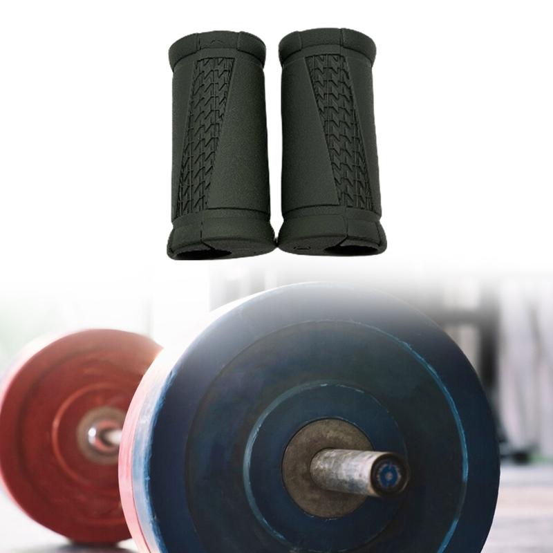 Product Introduction of 1 Pair Weightlifting Rod Grips Dumbbells Resin Grips Barbell Grips Arm Training Rod Grips Barbell Hand Grips Strengthener 47