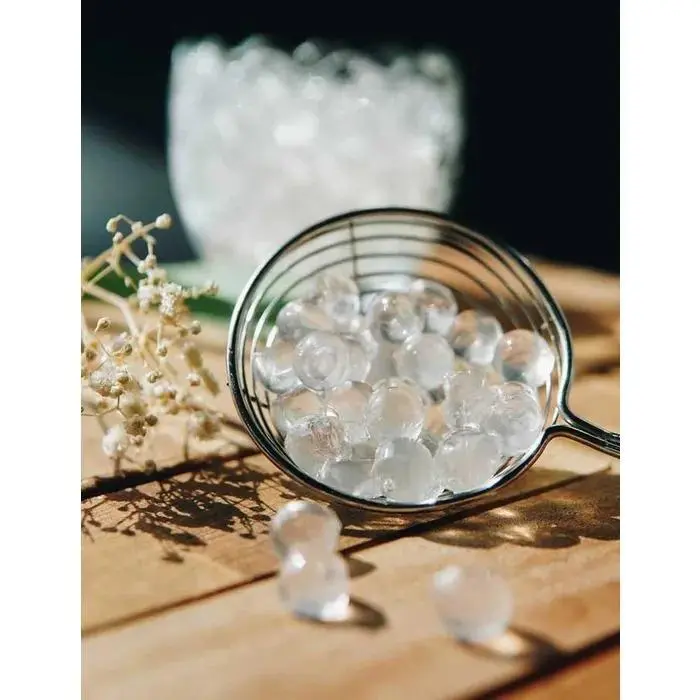 Vợt múc trân châu, topping cán đỏ nhiều size 5