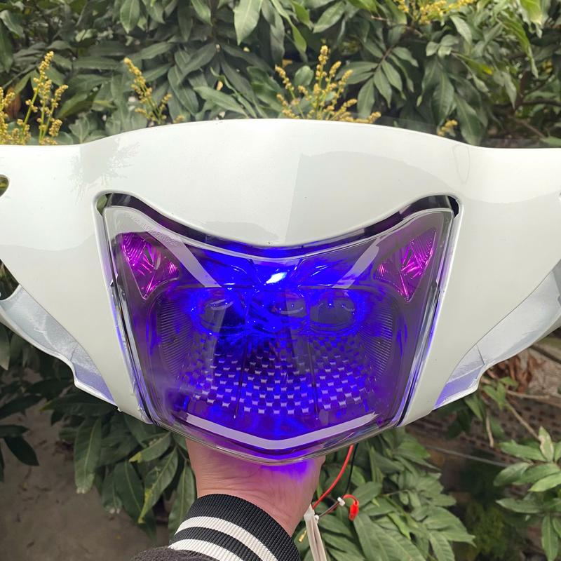 Đèn Wave Led Bi KAWAII Lắp Wave Alpha 50 100 110, Wave S 50 100, Wave RS RSX 100 Mikan (CHÚ Ý: chi tiết xem ở mô tả sản phẩm) Đèn Xi Nhan Phụ Tùng Đèn Pha