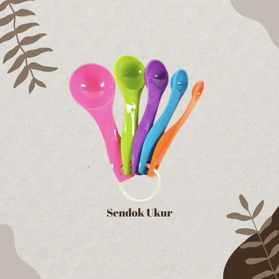 Sendok Ukur Plastik Warna