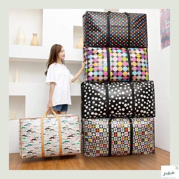 COMBO 3 CHIẾC TÚI  ĐỰNG CHĂN, MÀN, QUẦN ÁO SAI TO DÀNH CHO GIA ĐÌNH, TÚI ĐỰNG ĐỒ CHUYỂN NHÀ, CHUYỂN TRỌ