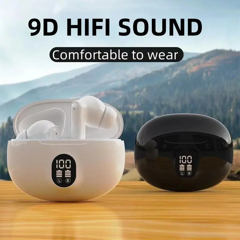 Tai Nghe Không Dây, S510, Tai Nghe Nhét Tai Nghe, Tương Thích Bluetooth 5.3, Chống Nước, Có Mic, Thích Hợp Cho Xiaomi Và iPhone, Tai Nghe Nhét Tai S510