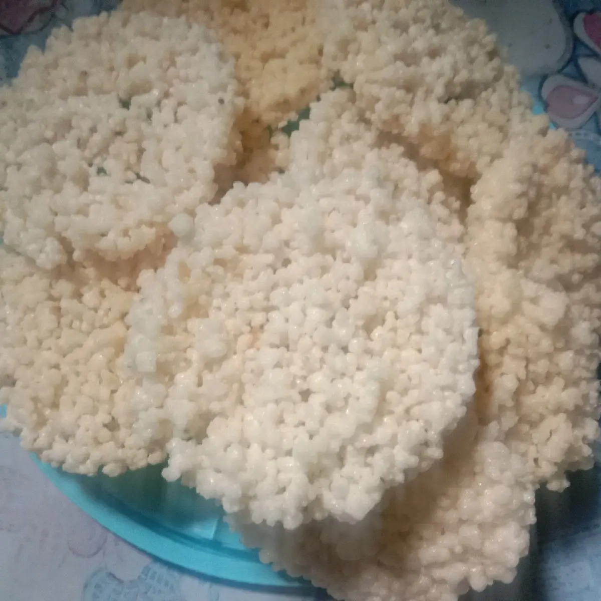 rengginang singkong mentah tinggal goreng 1 bungkus isi 24  keping/bungkus Asin Food