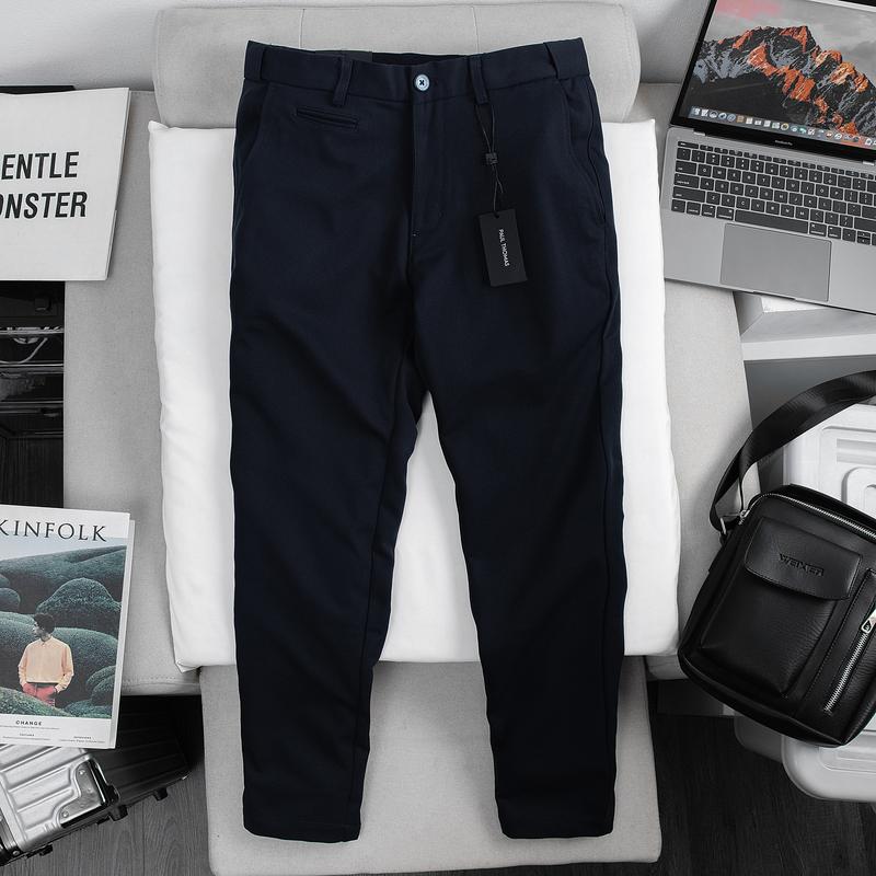 Quần Dài Kaki Vân Vảy Cá Nam Dáng Slim Fit, Mềm Mịn - PaulThomas Menswear Pants 5