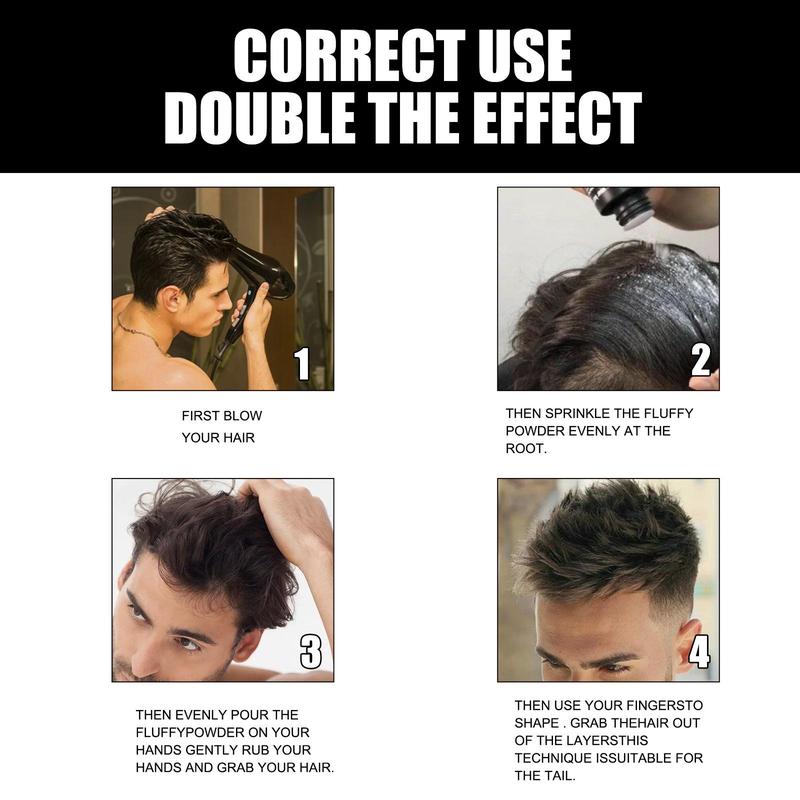 Hair Volumizing Powder, Light Control Hair Fluffy Powder, Hair Volume Powder, Hair Styling & Haircare Spray for Men & Women Hair Care 3