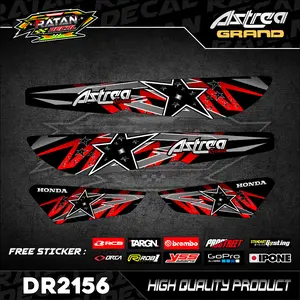 STRIPPING STICKER HONDA ASTREA GRAND HIGH QUALITY