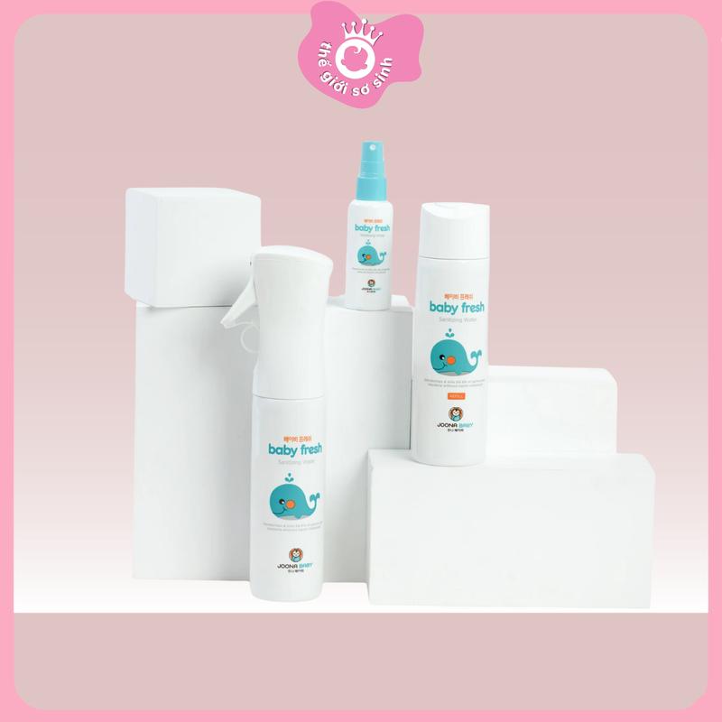 Baby Fresh Xịt Khuẩn Khử Mùi cá voi xanh 300ml Cho Bé