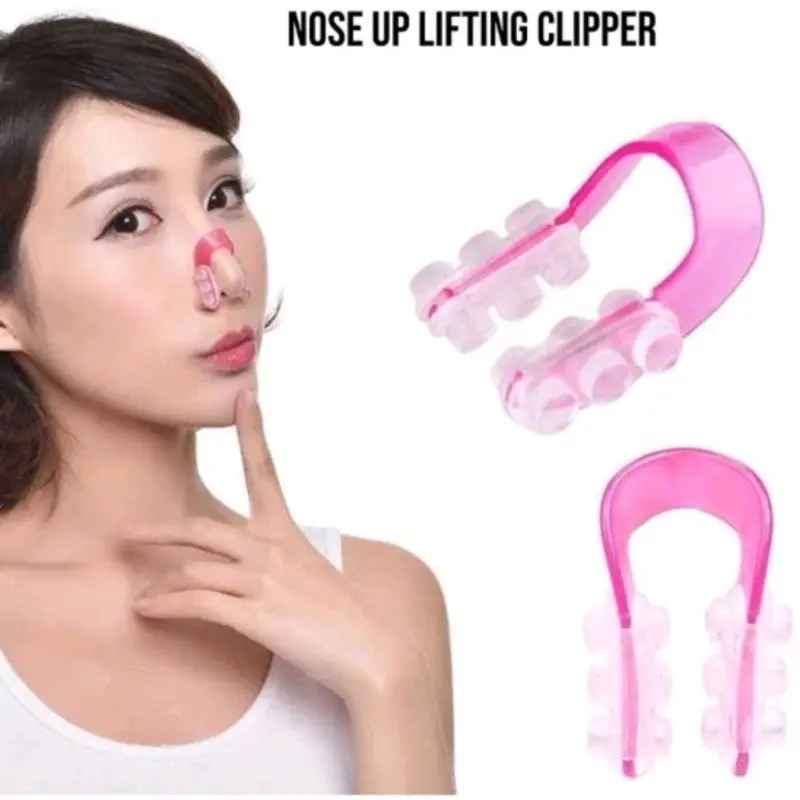 1PCS Alat Pemancung Hidung Alami Silicone Perawatan Kecantikan Nose Up Clipper Bentuk Mancung Bahan Karet Silikon A257 8