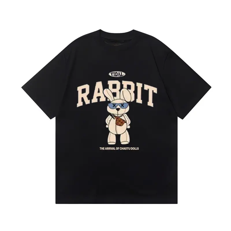 [VẢI 250 GSM] Áo Thun Thỏ Rabit&Hunter Form Rộng Unisex Unim Store Cotton 100% 5