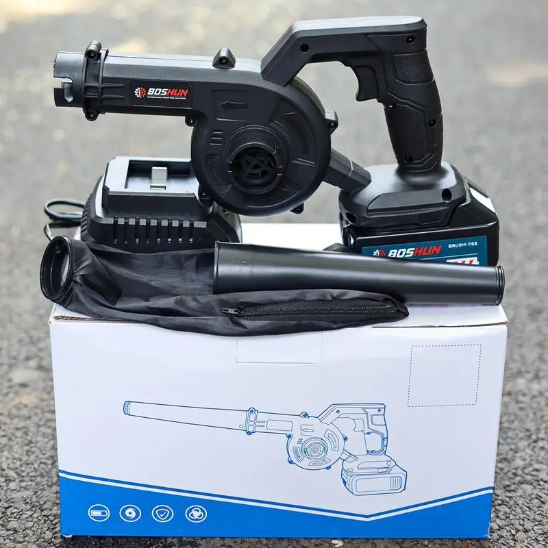 Máy hút thổi bụi P.J.N BOSHUN, Động cơ Không Chổi Than, Hút thổi 2 trong 1, Công Suất 680W Siêu Khỏe Phần cứng công cụ đa chức năng DSHB211121