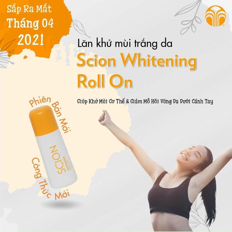 Lăn khử mùi Scion ngăn mùi Hôi Nách không làm ố quần áo làm sáng vùng da dưới cánh tay khô thoáng tức thì hương thơm nhẹ dịu - HÀ PHONG Beauty 1