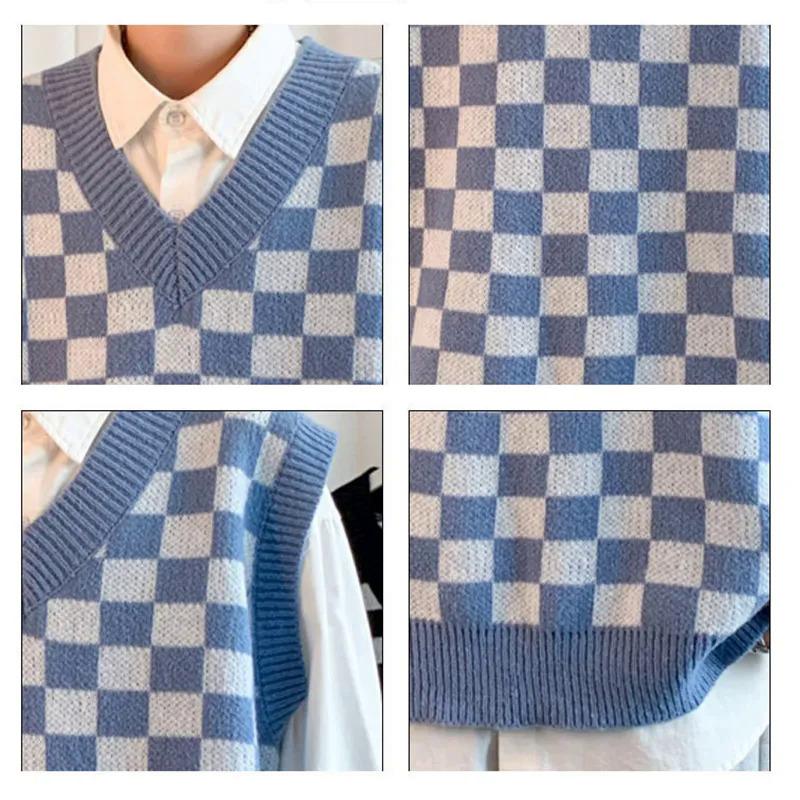 Product Introduction of Hanlu - Áo Cardigan Dệt Kim Kẻ Sọc Cho Nam, Phong Cách Hàn Quốc, Thời Trang Đường Phố, Trung Tâm Mua Sắm 10