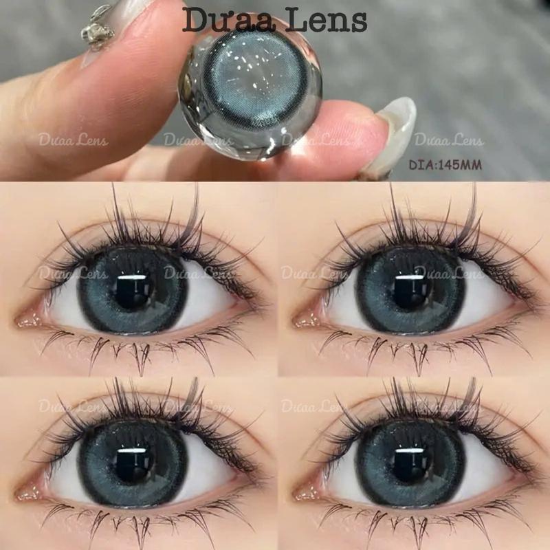 DƯAA LENS Kính Áp Tròng Xanh Swan Lake Blue Lens Mắt Hiệu Ứng Douyin Lens lens  xanh  dương