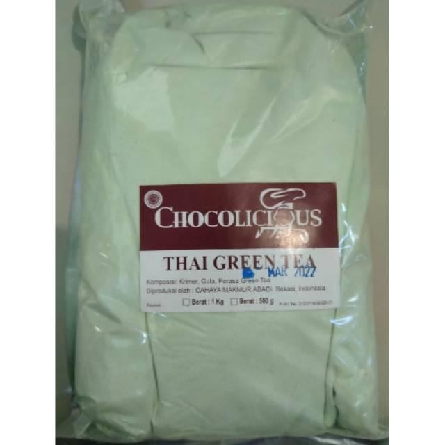 Gambar Bubuk Minuman Thai Green Tea Terlaris dari WIDYA JAYA MANDIRI Kota Banjarmasin Tokopedia