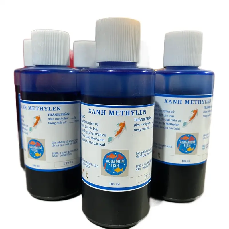 Xanh Methylen 100ml Khử Trùng Nước Cho Cá Cảnh 0