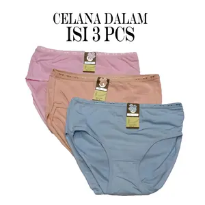 CELANA DALAM WANITA KATUN / CELANA DALAM WANITA PREMIUM CELANA DALAM Dewasa  / celana dalam Remaja kancut jumbo safira ika panty cd  gn dalaman wanita