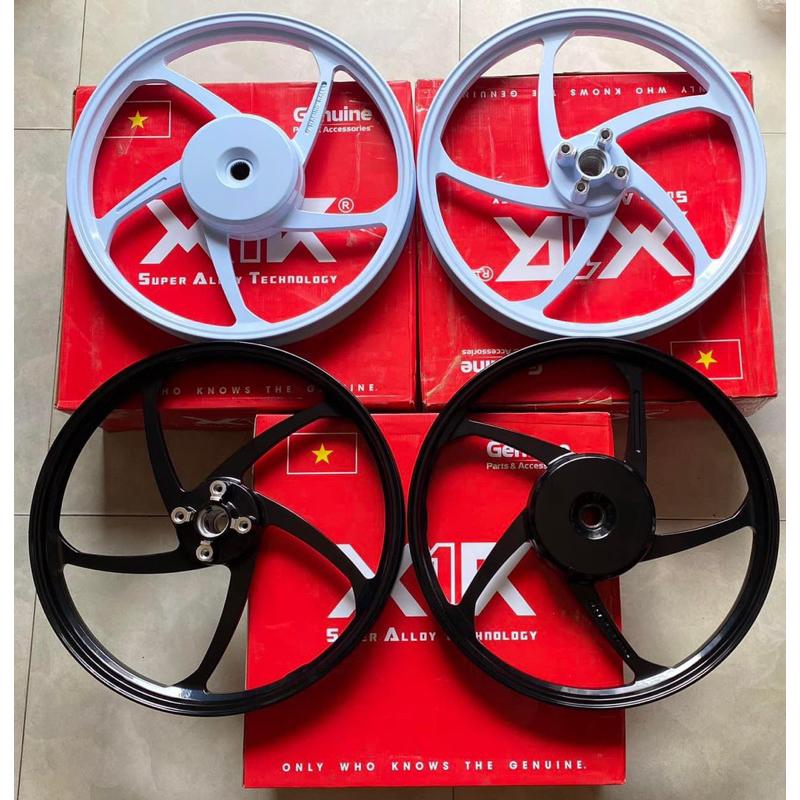 Mâm rally vario x1r bản 1.4-1.4/ 17 sẵn bạc đạn ống chỉ - phụ kiện thay thế