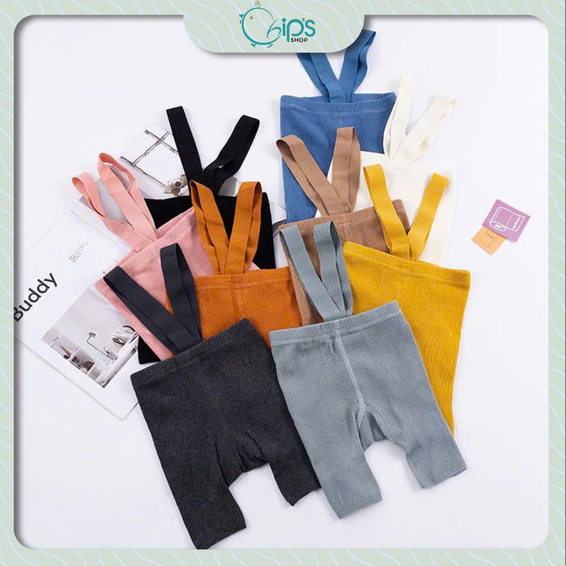 Quần tất yếm đùi  cho bé trai, bé gái size  3-13kg. Chất Len tăm thoáng mát