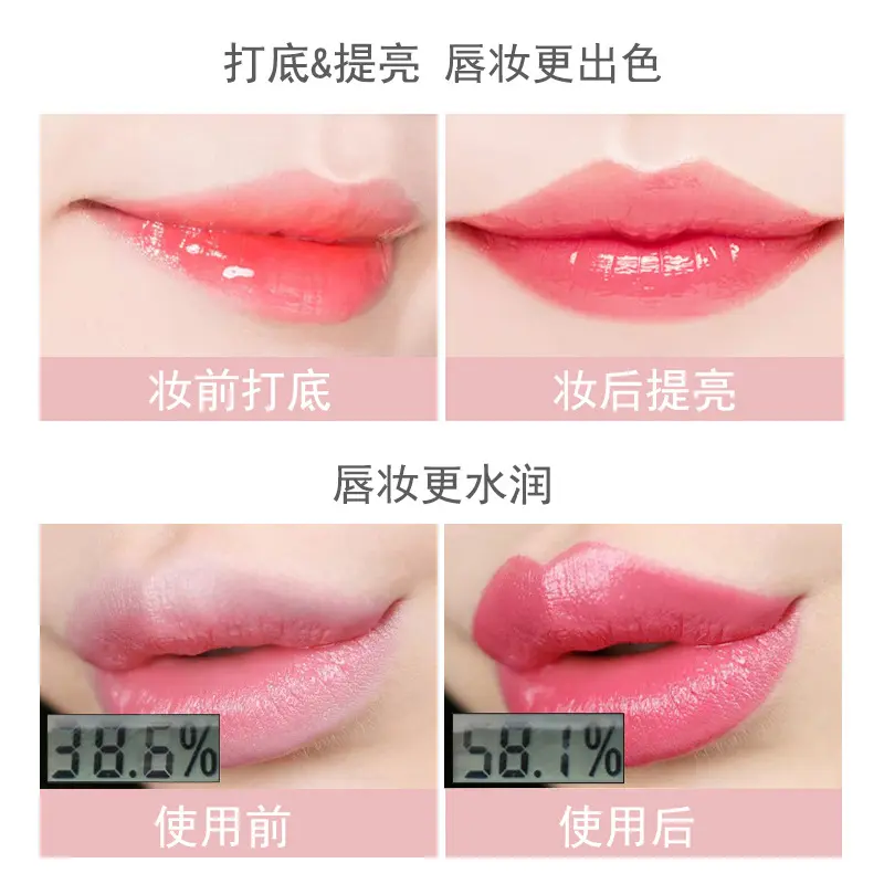 Son Môi Nha Đam, Hàng Mới Về, Son Dưỡng Môi Đổi Màu, Nuôi Dưỡng, Không Thấm Nước, Chống Nứt Nẻ, Cảm Giác Nhiệt Độ, Đổi Màu, PNF, Đổi Màu 2