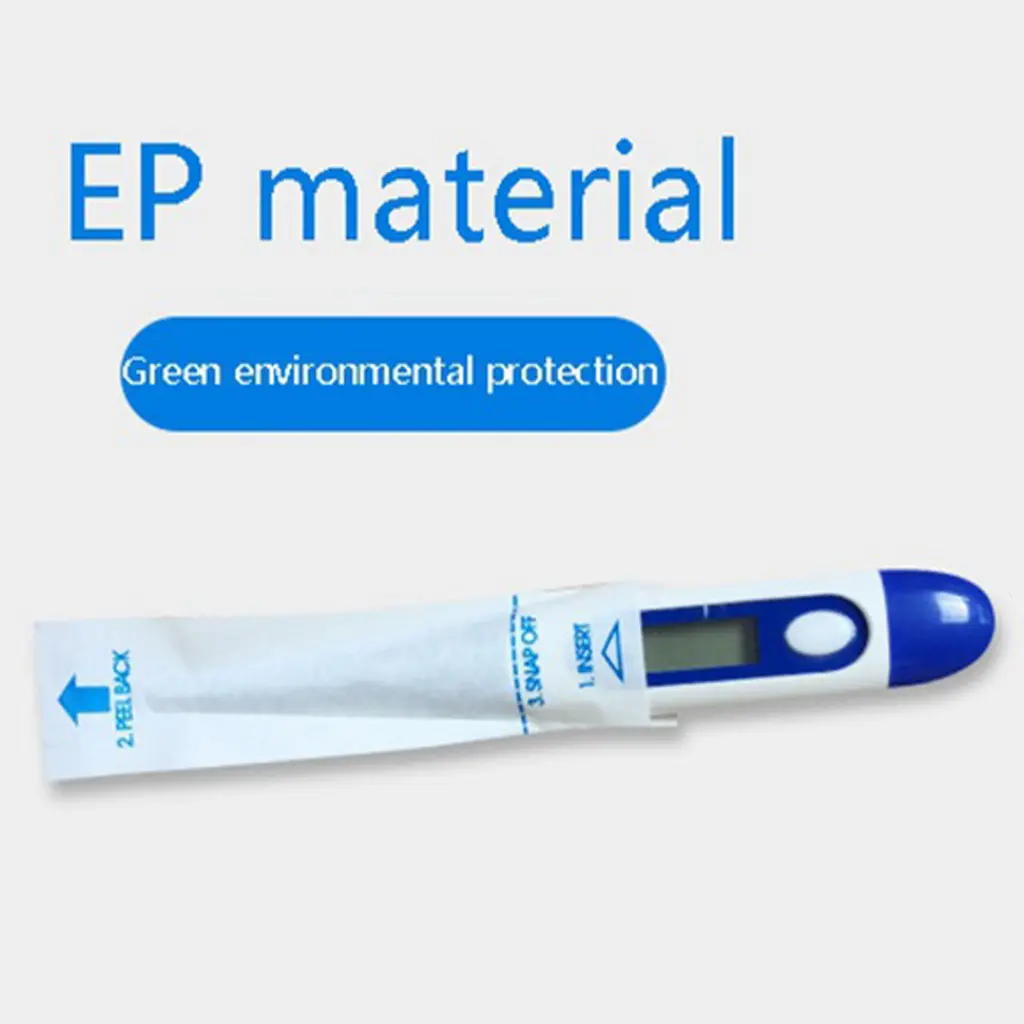 Hsisronm 100Pcs/Set Thermometer Sleeve Useful Thermometer Covers Multi-purpose Digital Thermometer Film Sleeve Universal Practical Digital Thermometer Probe Covers for Hospitals Convenient