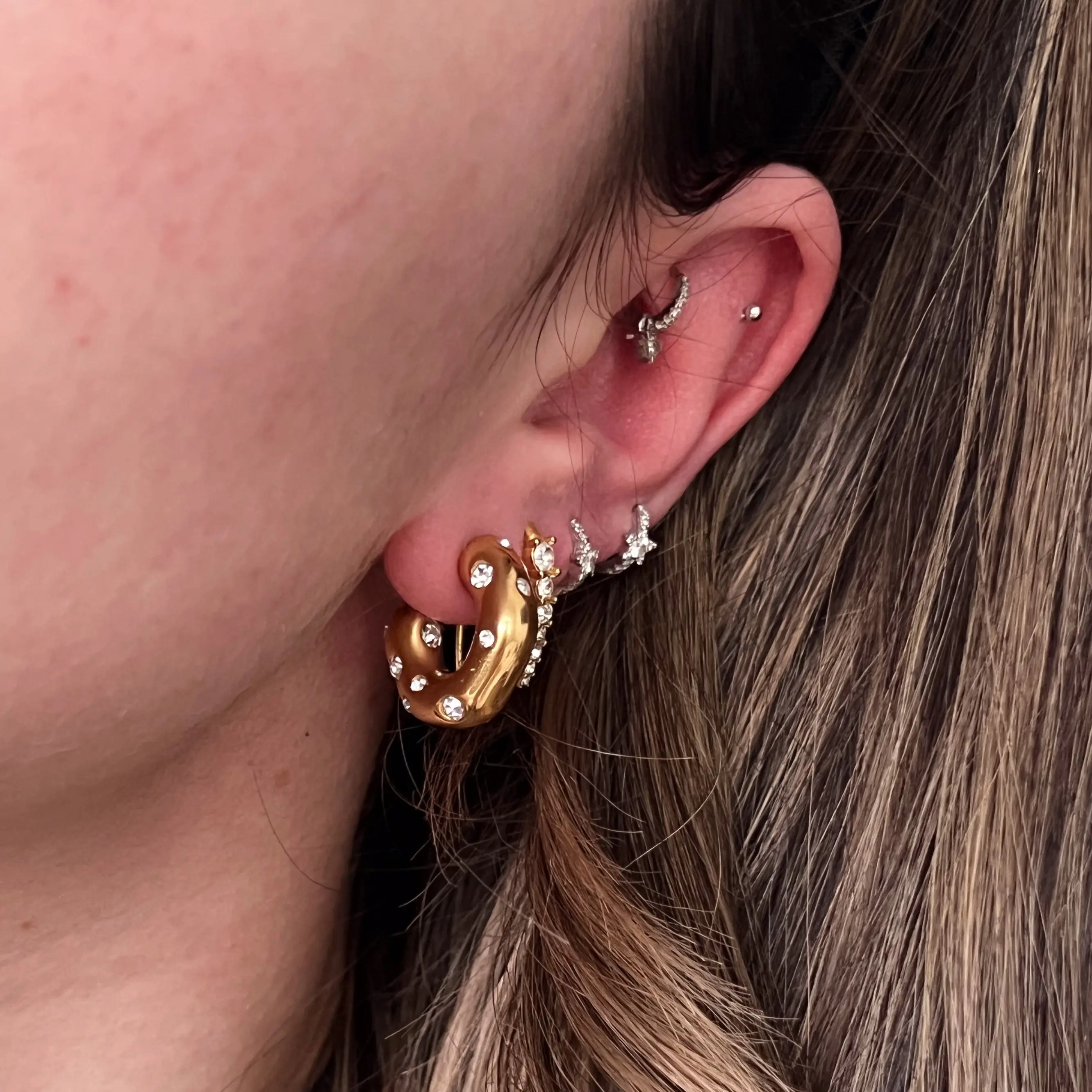GLOWYBYCHLOE x VINX Mabel Hoops