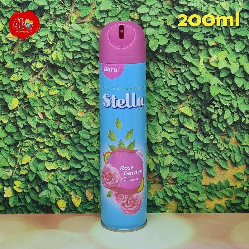 Pengharum ruangan Spray Stella Home Semprot Botol 200ml Air Freshener Spray Aerosol 2