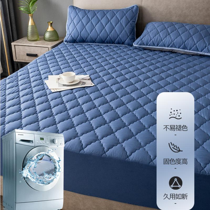 Product Introduction of Waterproof Mattress Protector Bedspread One-Piece Waterproof Breathable Mattress Dustproof Thickened Quilted Simmons Protective Cover Fixed Non-Slip 22