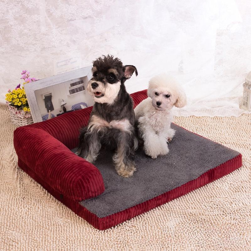 Nhà cho chó, Hoàn toàn có thể tháo rời và giặt được, Ghế Sofa cho chó, Thích hợp cho chó Lớn, Trung Bình và Nhỏ Giường cho thú cưng, Nhà cho chó 0