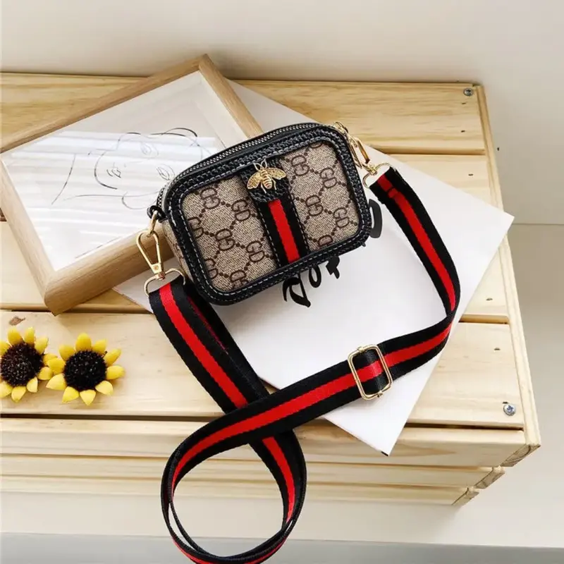 Túi Đeo Chéo Trẻ Em Mini, Thời Trang Mới, Dễ Thương, Chất Liệu PU Chống Thấm Nước, Túi Đeo Vai, Thích Hợp Cho Bé, Ba Lô, ví đựng tiền Xu, Túi Xách 7