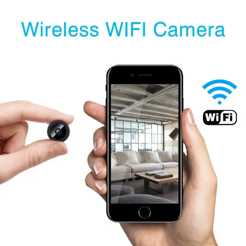 Camera wifi mini, độ phân giải 1080P, mạng từ tính, camera an ninh, với khả năng nhìn ban đêm 5