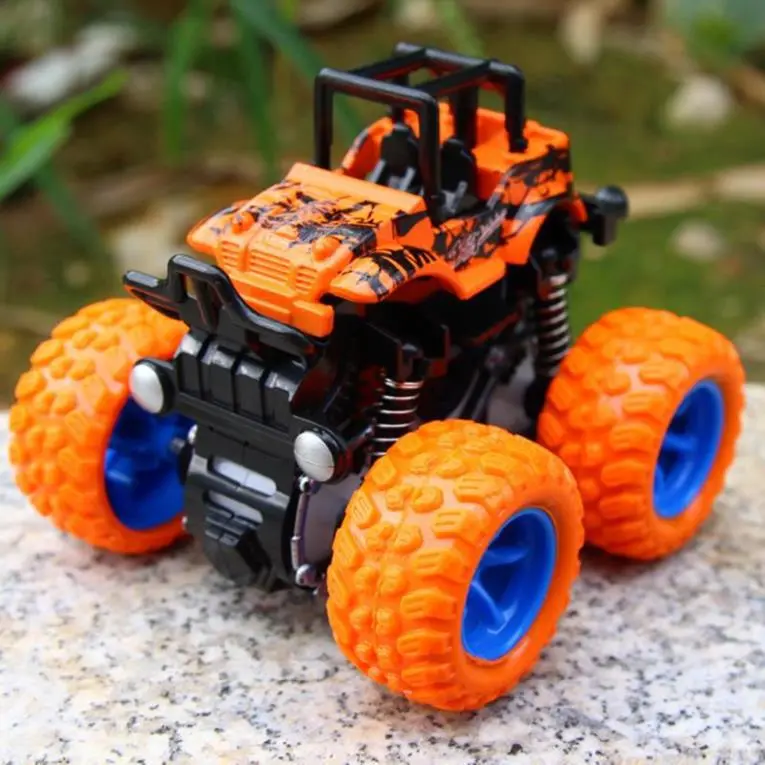 [CHỌN MÀU ] Xe ô tô địa hình quán tính chạy bánh đà cho bé , 4 màu : xanh ,đỏ ,tím , cam. Toy Đồ Chơi 3