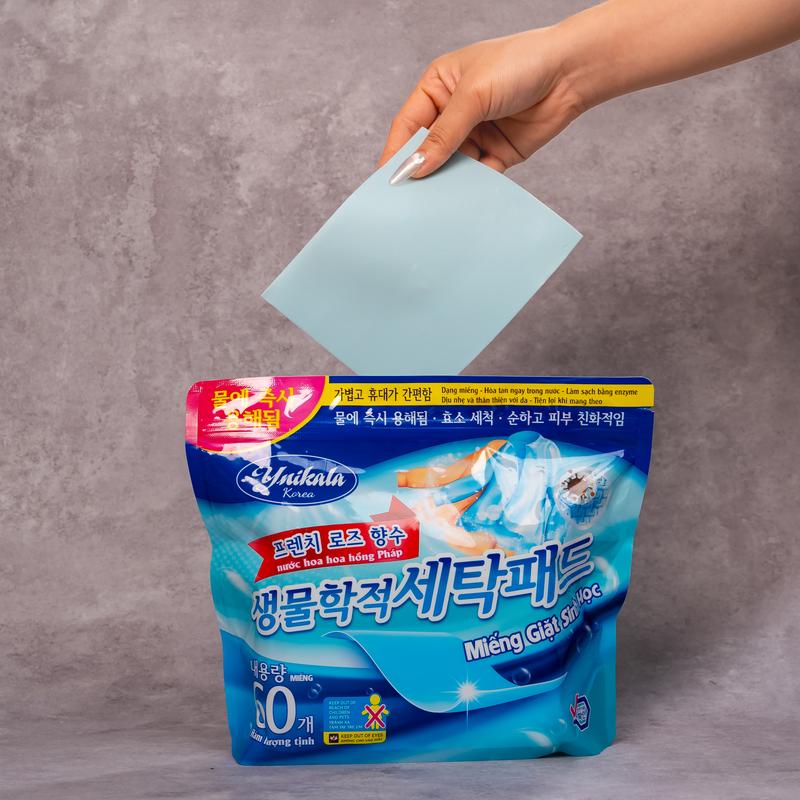 Product Introduction of Combo miếng giặt và viên xả Ynikala làm sạch áo quần, tiện lợi, thơm lâu 16