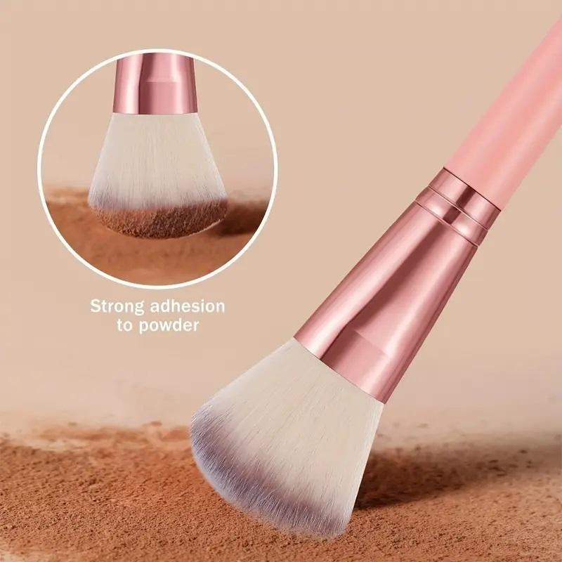 Professional Makeup Brush Set with Storage Bag, 39pcs/set Makeup Brushes & Makeup Sponges & Headband & Eyelash Curler, Makeup Tools for Women, Cosmetic 3