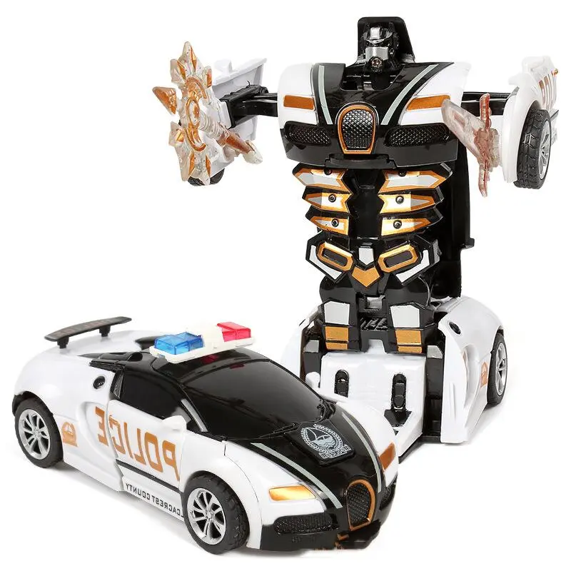 Transformers Toys with Armed for Kids Boy Car Robot Toy Anime Figure Toy Interactive Transform Model