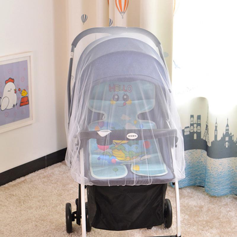 Product Introduction of 1PC Fashion Baby Stroller Insect Shield Net Infants Protection Mesh Mosquito Net Colorful Handmade Safe 11