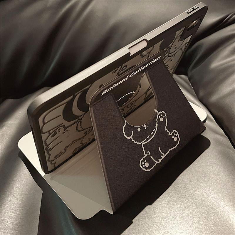 Product Introduction of 【พร้อมส่ง】iPad Case หมุนได้ 360 องศา ใช้กับ air4 air5 10.9 gen5 gen6 Air2 air1 9.7 gen7 gen8 gen9 10.2 หลังใส เคส สำหรับ pro11 2018 2020 2021 2022 gen10 2022 โปร10 9นิ้ว เจน10 2 โปร11นิ้ว เคสเจน 8 360°rotation พร้อมถาดใส่ปากกา เคสไอแพด 3พับ เคสไอแพดแอร์5 23