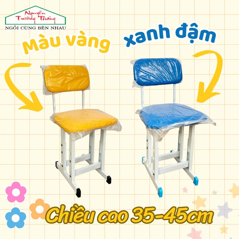 Ghế chống gù tăng chỉnh chiều cao cho học sinh chịu lực 120kg, 3 màu hồng, biển, lá chọn màu ghi chú vào đơn hàng 5