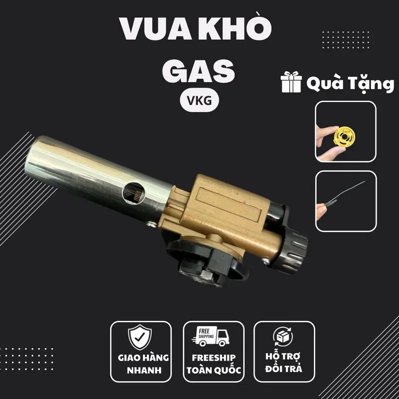 [822] Khò Gas 822, Hợp Kim Chống Rỉ, Lõi Đồng, Tự Động Đánh Lửa, Dễ Dàng Sử Dụng, Độ Bền Cao, An Toàn & Tiện Lợi 0