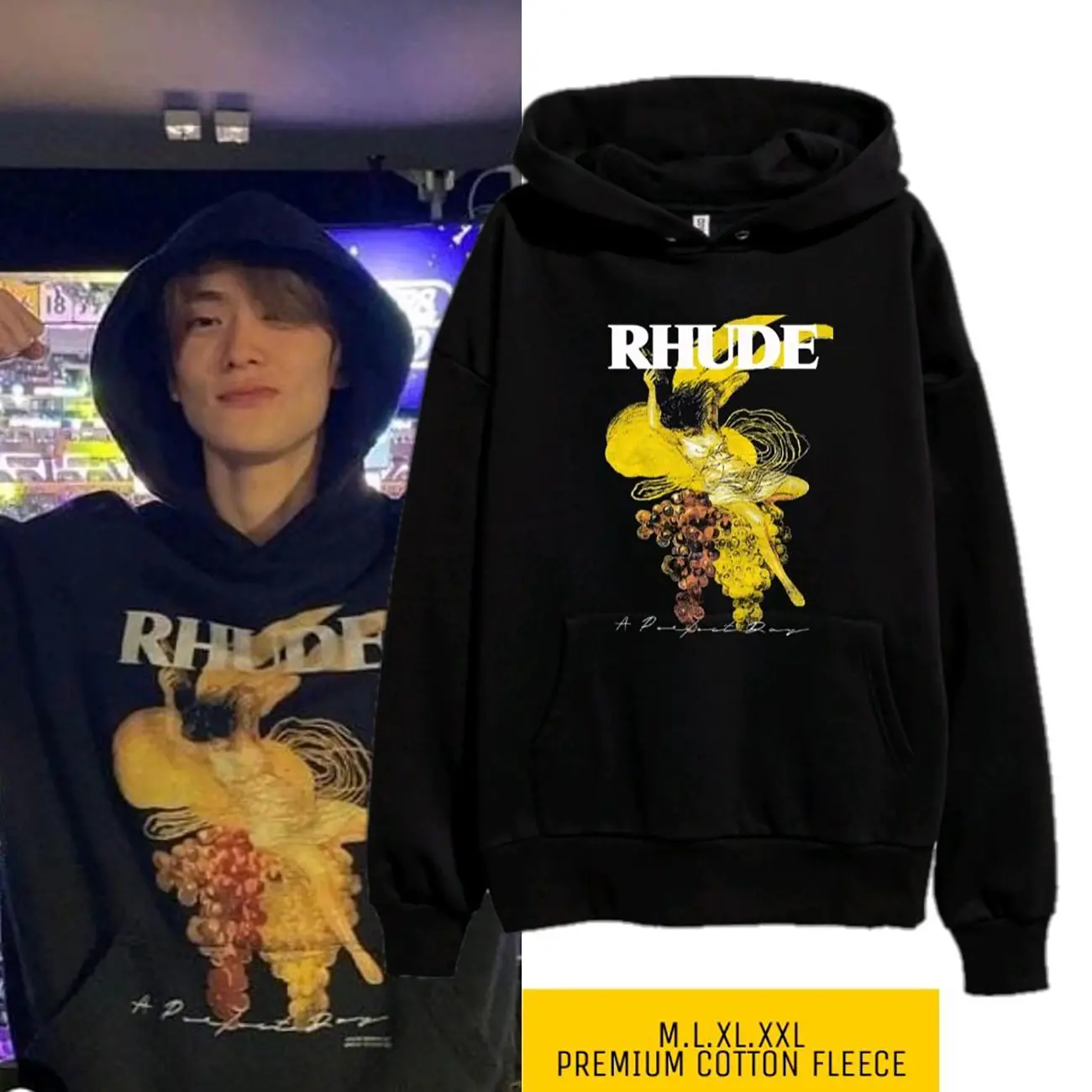 JAKET HOODIE jaehyun nct perfect day rude