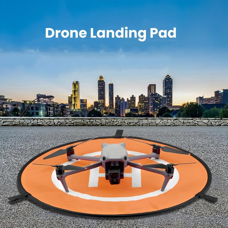 Product Introduction of Double-Sided Waterproof Landing Pad for Drone, 1 Count Foldable Drone Landing Pad, Universal Drone Accessories for DJI Spark Mavic Pro Phantom 2/3/4 Pro Inspire 2/1 3DR Solo 2