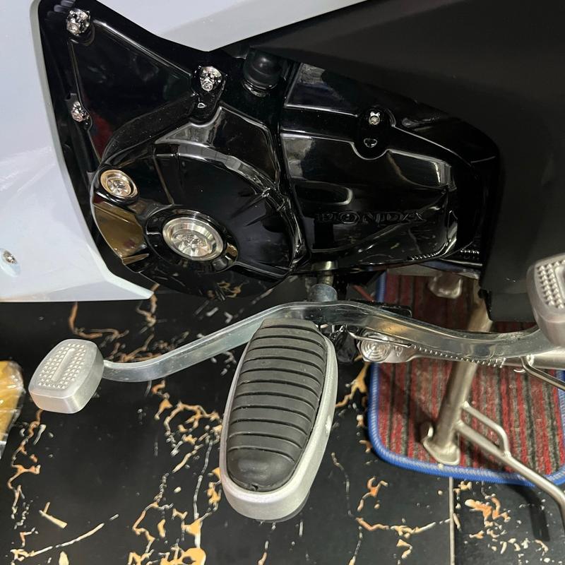 Phụ kiện thay thế,  Cao su để chân trước mẫu xe Super Cup 125 loại đặc biệt 7