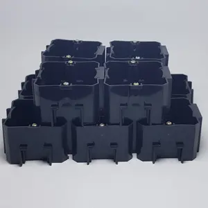 Paket 10 Pcs Inbow Dus Segi Hitam Box Tanam