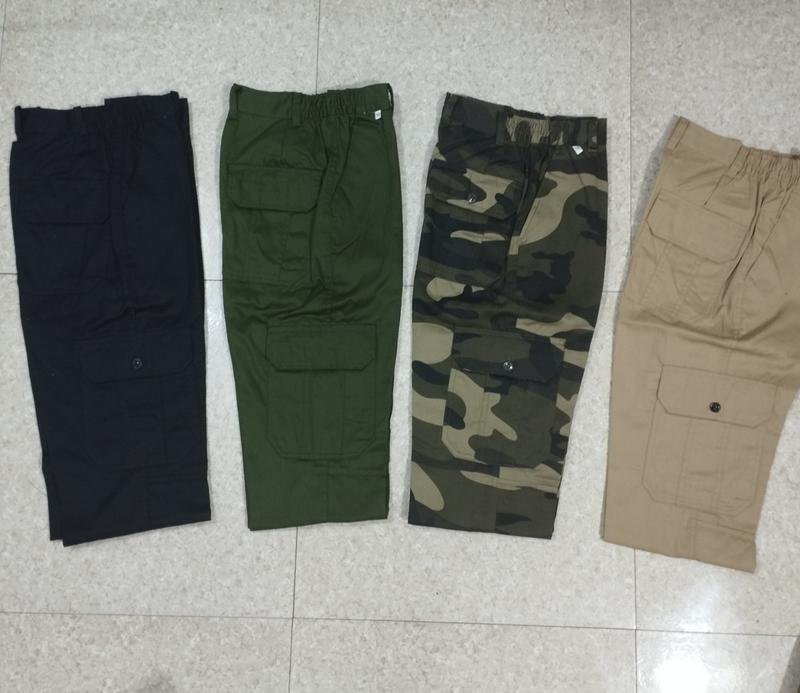 Quần túi hộp nam vải kaki 3 1 quần dài nam có túi hộp Menswear Pants