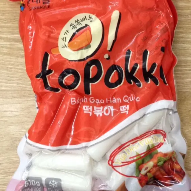 1kg bánh gạo Topokki siêu ngon 0