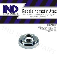 Gambar IND Onderdil Mur Kones Komstir-Comstir Atas Tiger Lama-New Revo/Mega Pro Old-Primus - Sesuai dengan gambar, Standar dari IND Onderdil Kota Bandung 1 Tokopedia
