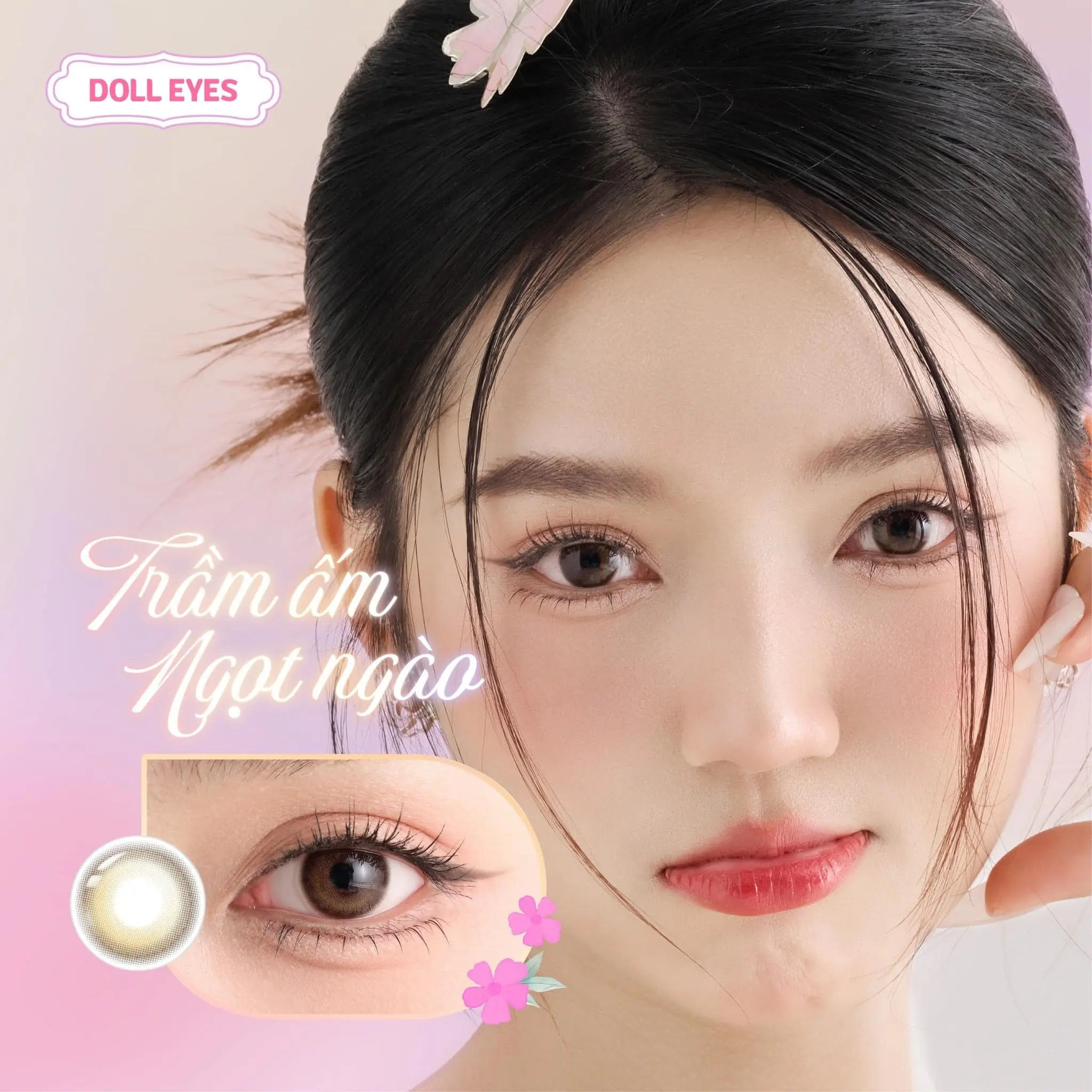 Luxury lens DOLL EYES - Fanté hazel