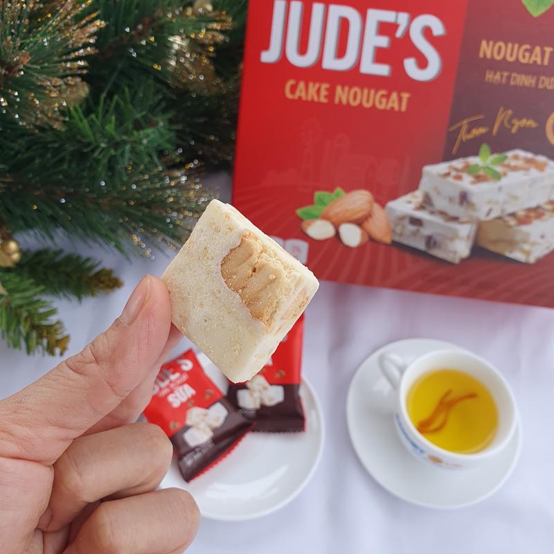 Bánh nougat vị Sữa - Hộp 240G - Vị ngọt thanh