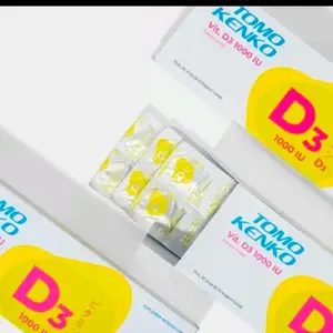 Tomo Kenko Vitamin D3 1000 IU Kemasan Strip