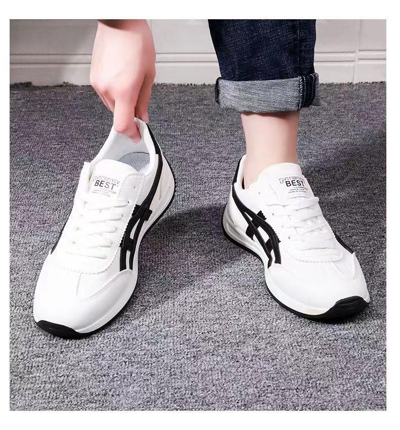 Product Introduction of Men's Shoes New Breathable Canvas Shoes Sports Casual White Shoes Student Trendy Cortez Soft Bottom Foreign Trade Fashion Shoes Runner Trainers Boy Training Running Sneakers Footwear 11
